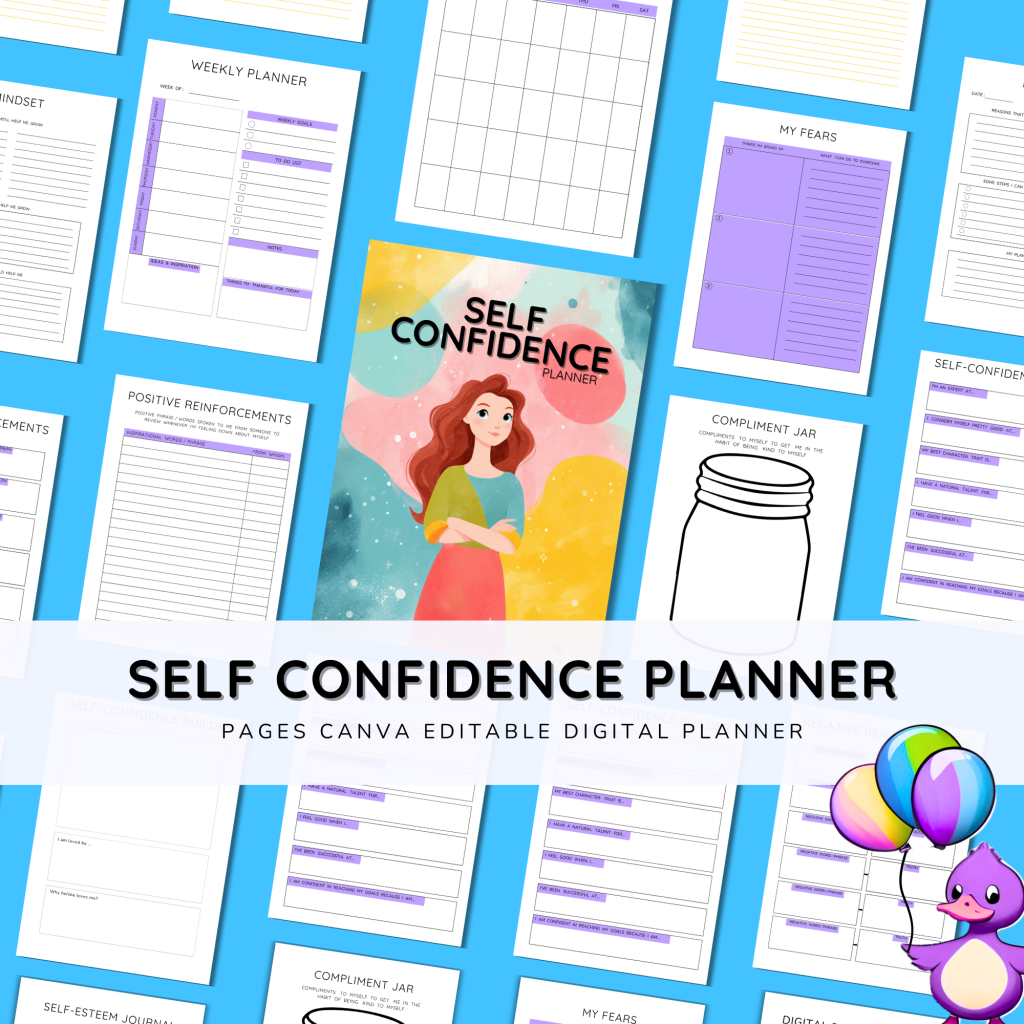 Self Confidence Planner
