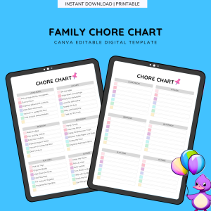 Family Chore Chart