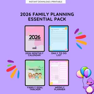 2026 Family Planning Essential Pack
