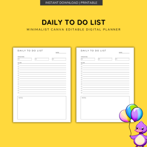 Daily To Do List